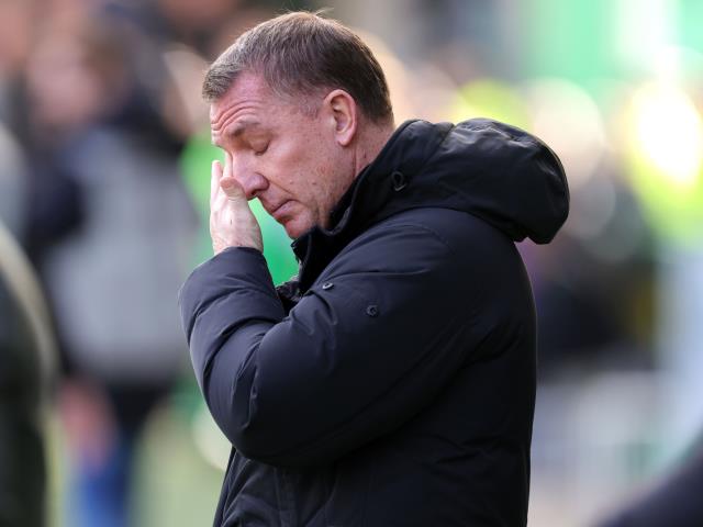 Brendan Rodgers questions VAR decision after Celtic suffer rare domestic defeat