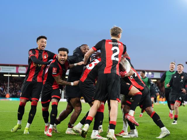 Bournemouth move into FA Cup quarter-finals after shoot-out win over Wolves
