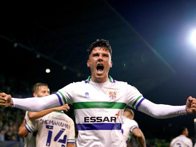 Josh Hawkes penalty proves enough as Tranmere stun high-flying Bradford