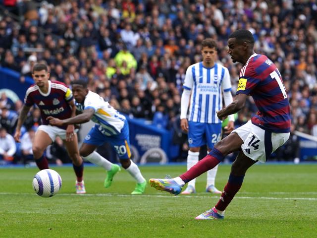 Third time lucky for Newcastle as Alexander Isak secures a point from the spot
