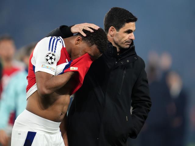 Mikel Arteta claims Arsenal were the best team in this season’s Champions League