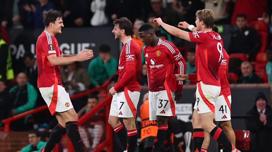Mason Mount double seals Man United's Europa League final spot
