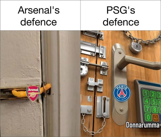 Daily Laugh - Arsenal vs PSG
