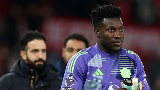 Andre Onana won't go! Man Utd goalkeeper ready to fight for his place at Old Trafford despite Ruben Amorim eyeing replacement from Serie A