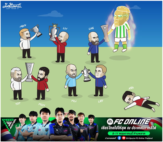 Daily Laugh - Premier League big teams and their trophies