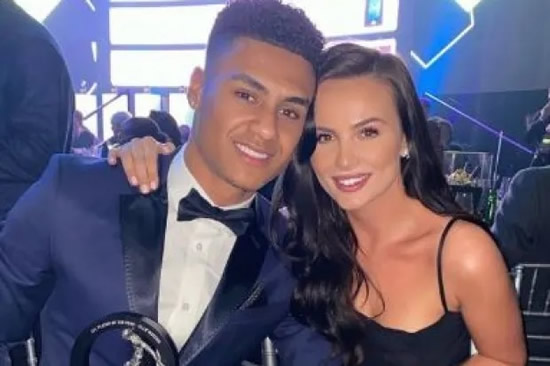 England and Aston Villa star Ollie Watkins marries long-term partner Ellie after getting engaged at Lake Como
