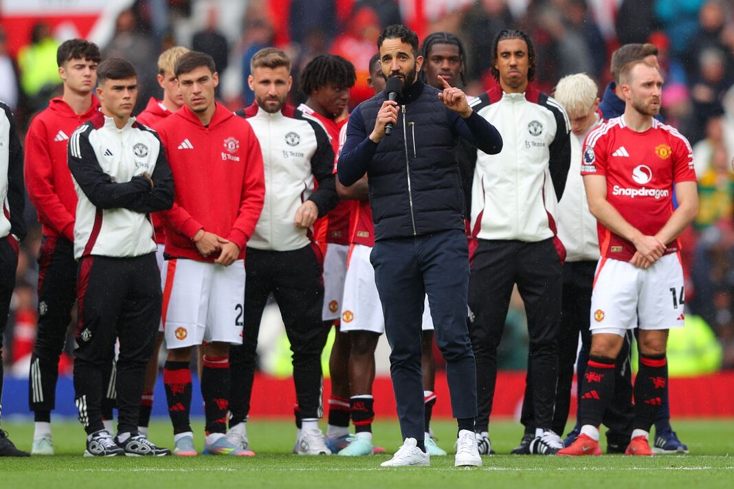 Man Utd boss Ruben Amorim issues two apologies in Old Trafford speech as prediction made
