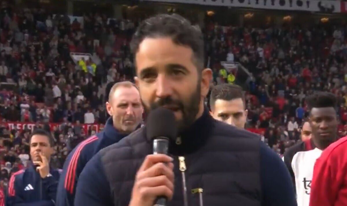 Man Utd boss Ruben Amorim issues two apologies in Old Trafford speech as prediction made
