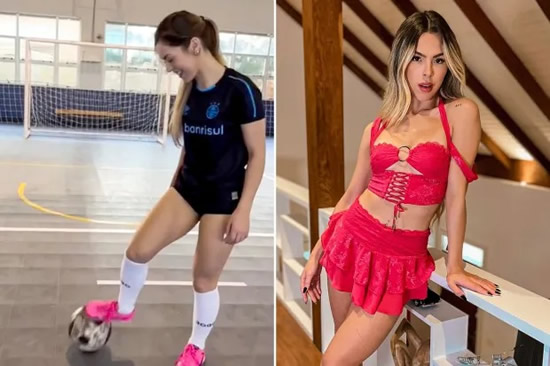 Glamorous futsal player who was sacked after OnlyFans posts now earning 100 TIMES more selling adult content