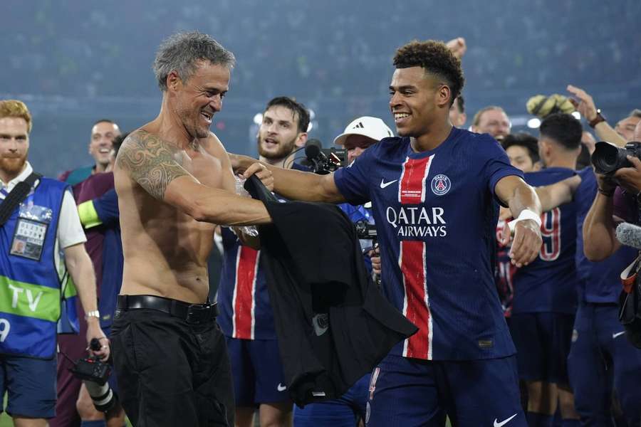 'Really good human being' - Desire Doue lauds PSG history-maker Luis Enrique