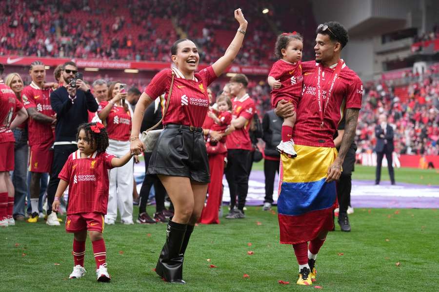 Luis Diaz's fiancee Gera Ponce sends goodbye message to Liverpool fans