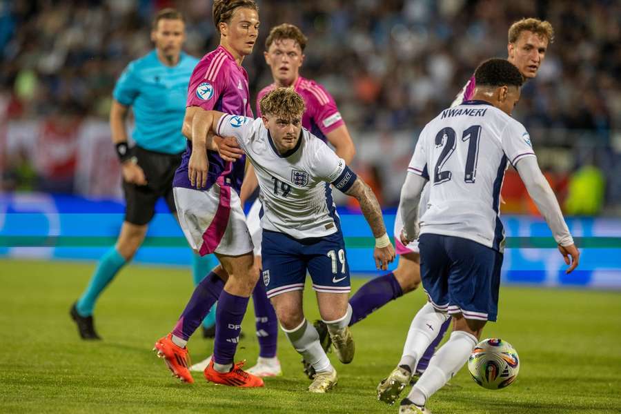 England beaten by Germany but still progress to U21 Euro knockout stages