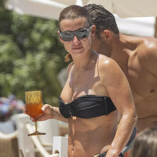 Wayne Rooney gets Erling Haaland ponytail in shock new look on hol with bikini-clad Coleen