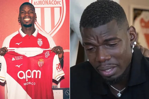 Paul Pogba breaks down in tears as ex-Man Utd star seals return to football after doping ban with Ligue 1 side Monaco