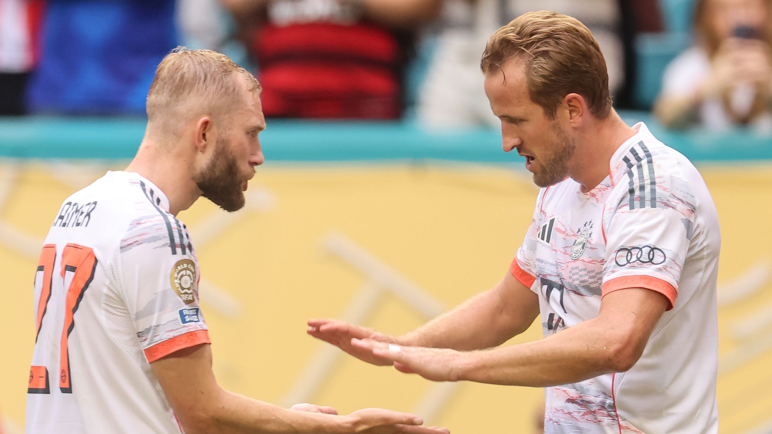 Harry Kane is hungry for another trophy! Bayern Munich striker scores brilliant brace to take Bundesliga champions past spirited Flamengo & set up blockbuster Club World Cup quarter-final clash with P