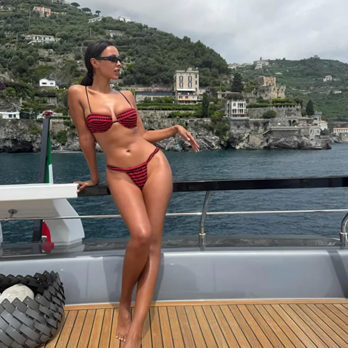 SWIMCREDIBLE From Maura to Maya, the stars showing swimwear is taking a daring dive back to the 80s with sky-high cuts