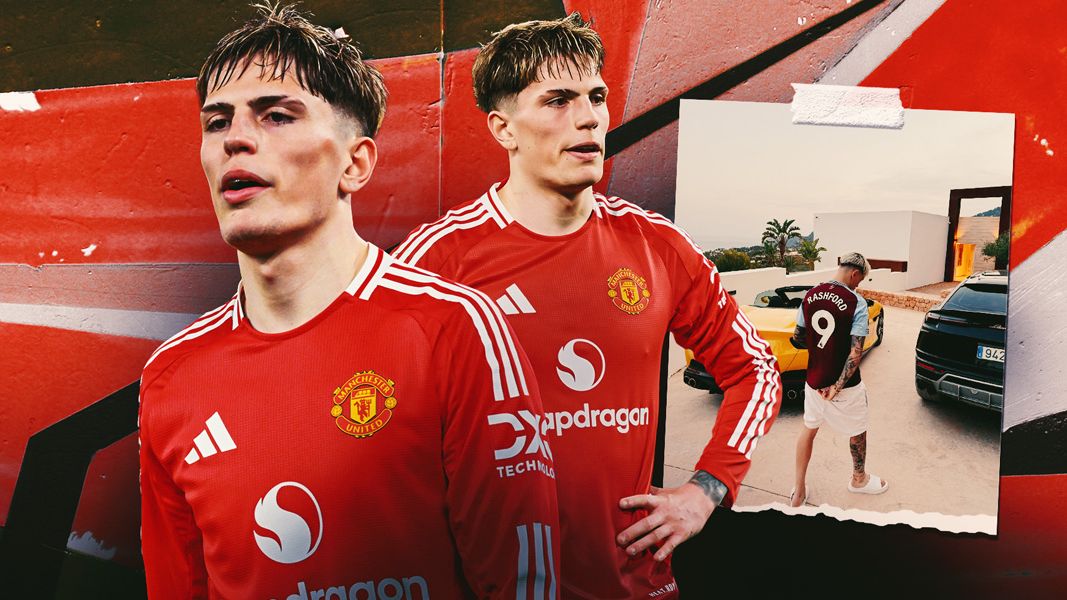 Man Utd outcast Alejandro Garnacho trains alone despite Red Devils team-mates returning for pre-season as Napoli reignite interest in cut-price transfer