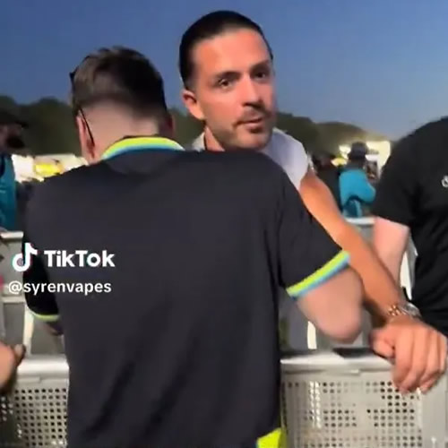 DEFINITELY CITY ‘More than anything’ – Emotional Jack Grealish spotted pouring heart out to beloved Man City fans after Oasis gig