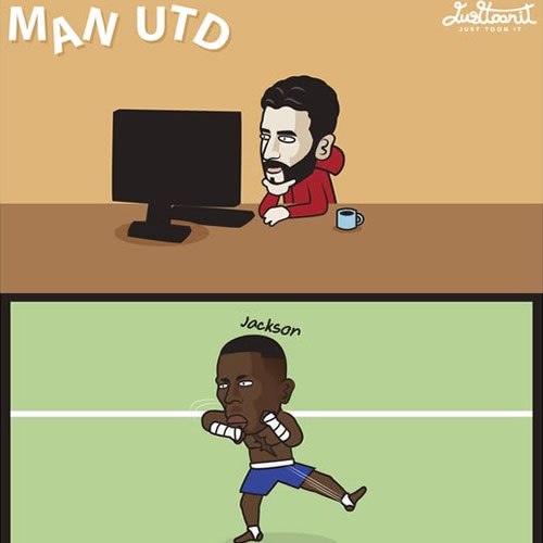 Daily Laugh - Man United are monitoring Nicolas Jackson