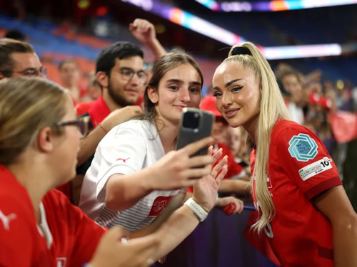 'OUR TOP PRIORITY' ‘World’s sexiest footballer’ Alisha Lehmann given personal BODYGUARD at Women’s Euros after being trolled by vile fans