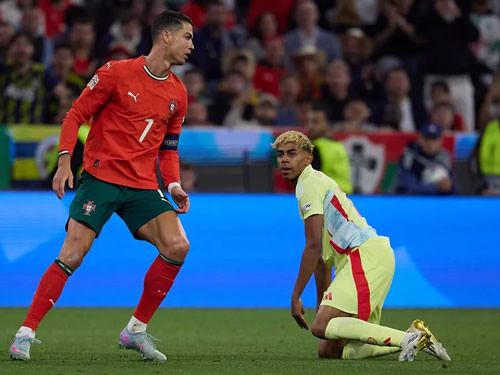 Cristiano Ronaldo's son takes Lamine Yamal down a peg with brutal comment