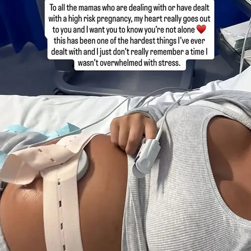 'hardest thing ever' Morgan Gibbs-White does not travel with Forest for pre-season as pregnant girlfriend posts picture from hospital bed