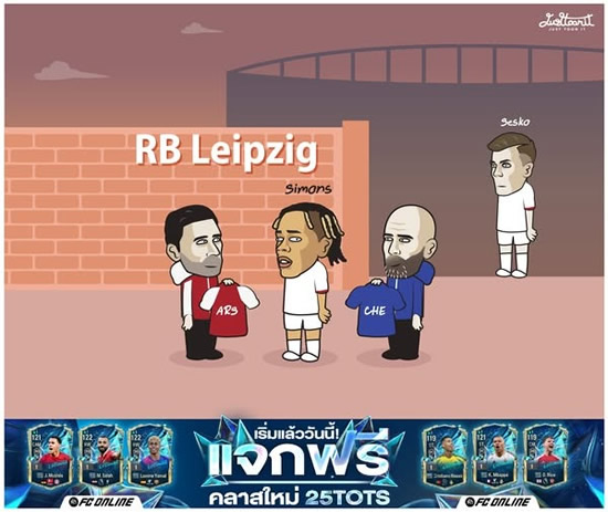 Daily Laugh - Arsenal & Chelsea eye Xavi Simons