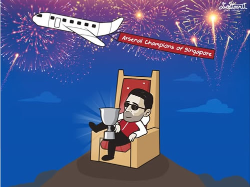 Daily Laugh - Arsenal has won 1 championship