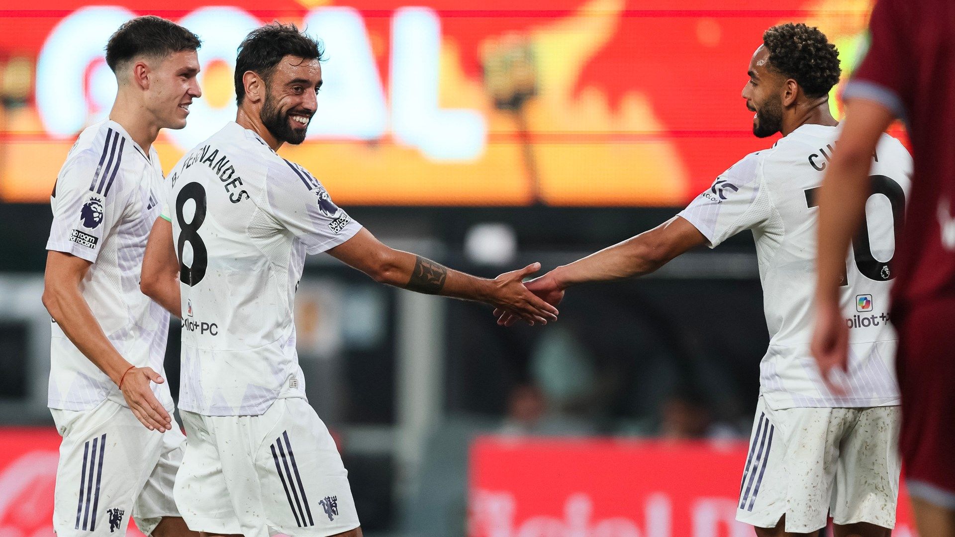 Matheus Cunha and Bruno Fernandes show instant chemistry as Portuguese star leads way with brace in Manchester United's 2-1 win over West Ham