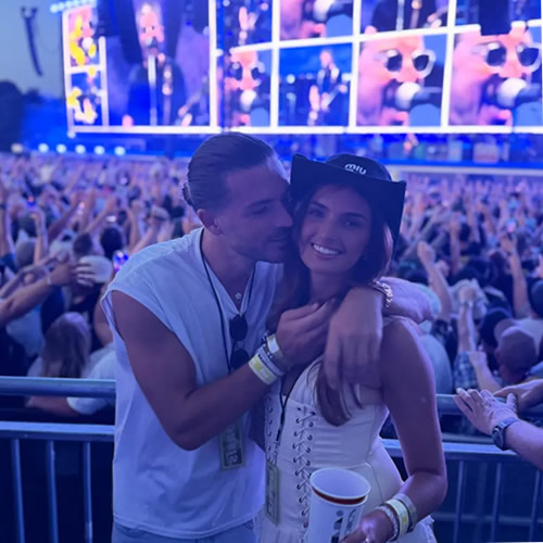 JACK BACK Jack Grealish shares sweet holiday snaps as girlfriend Sasha Attwood stuns in a yellow maxi dress with their baby