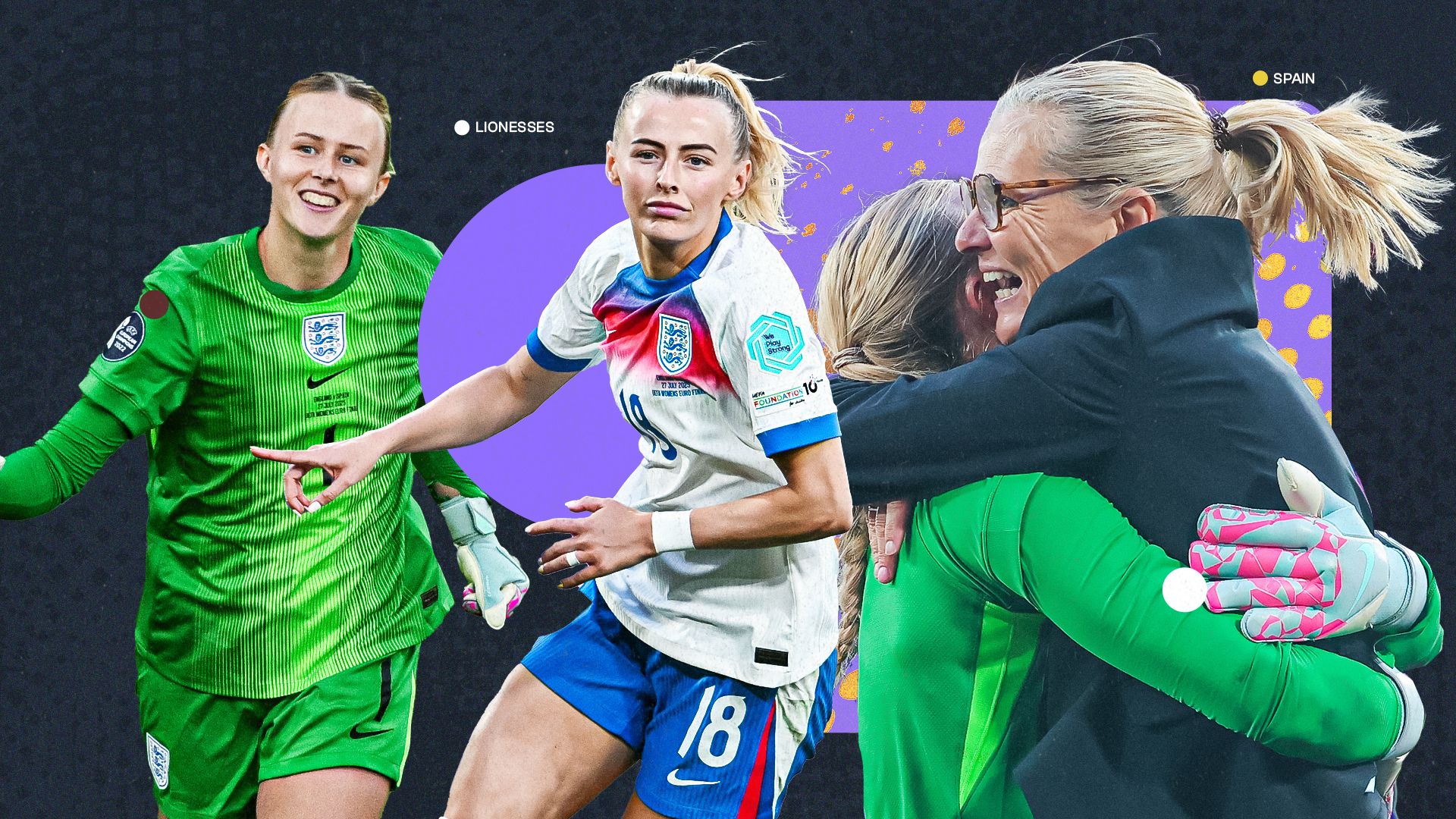 England women's player ratings vs Spain: It's coming home - again! Hannah Hampton and Chloe Kelly are the Lionesses heroes as Sarina Wiegman completes Euros three-peat after more penalty shootout dram
