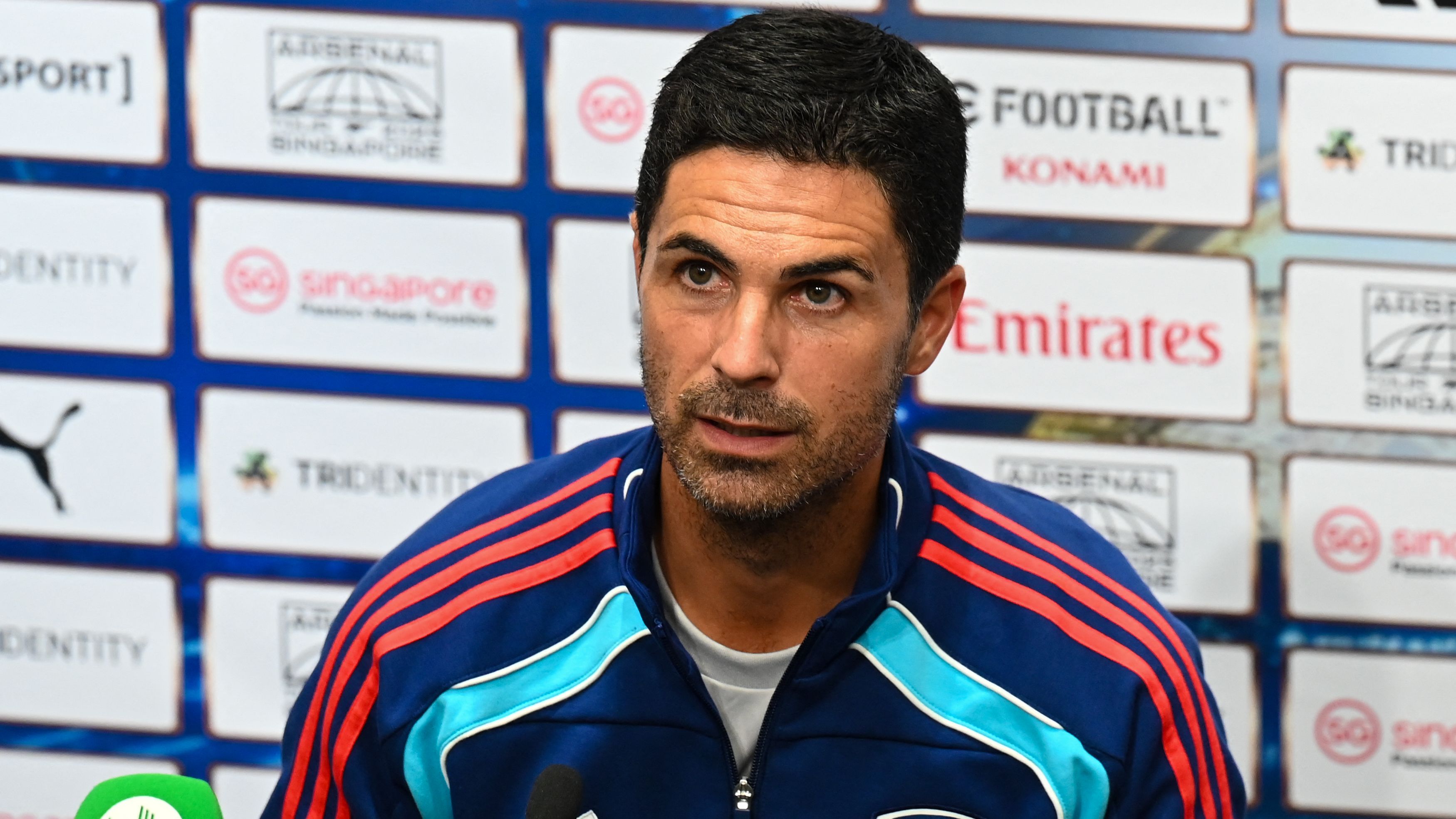 Huge Arsenal injury boost! Mikel Arteta confirms key Gunners trio are set to be fit for new Premier League season after loss to Spurs in Hong Kong