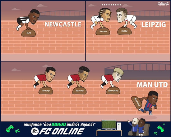 Daily Laugh - Newcastle raise offer for Sesko (80m+add-ons)