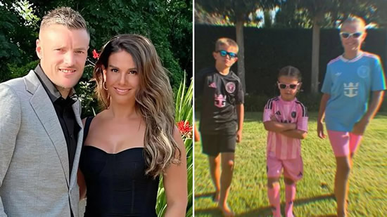 Fans convinced Jamie Vardy's next club was revealed by Wag Rebekah after major hint on Premier League icon's future