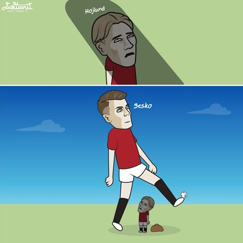 Daily Laugh - Hojlund now