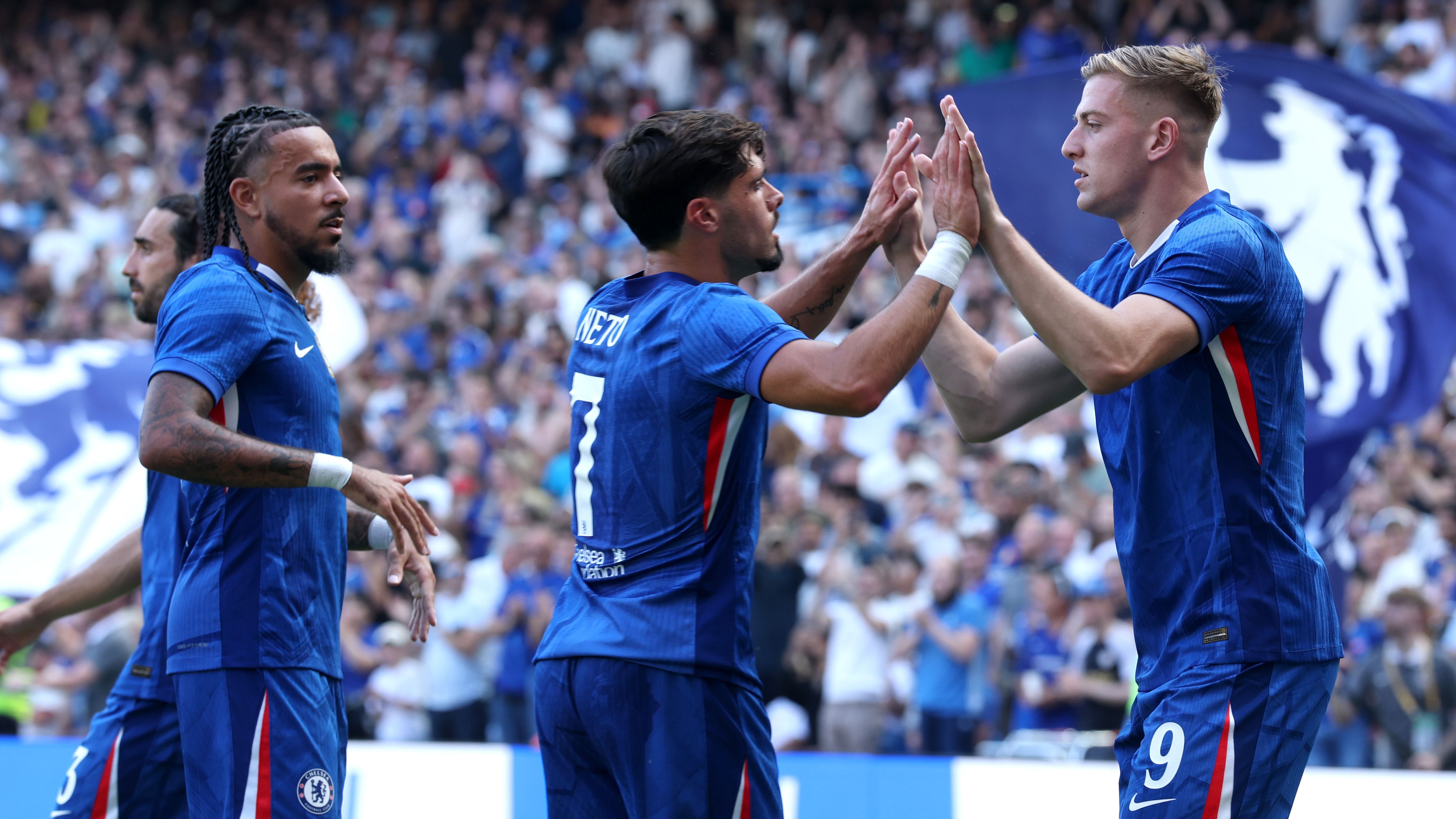 ‘Happy for him’ - Joao Pedro dismisses worries over Chelsea competition for places after Liam Delap bags brace in AC Milan thrashing