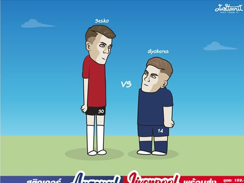 Daily Laugh - Sesko vs Gyokeres this week