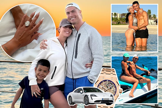Cristiano Ronaldo showers Georgina Rodriguez with £270k worth of luxury engagement gifts including electric Porsche