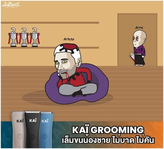 Daily Laugh - Arteta the Upper Moon 2nd