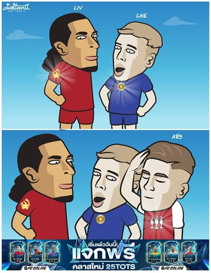 Daily Laugh - Arteta the Upper Moon 2nd