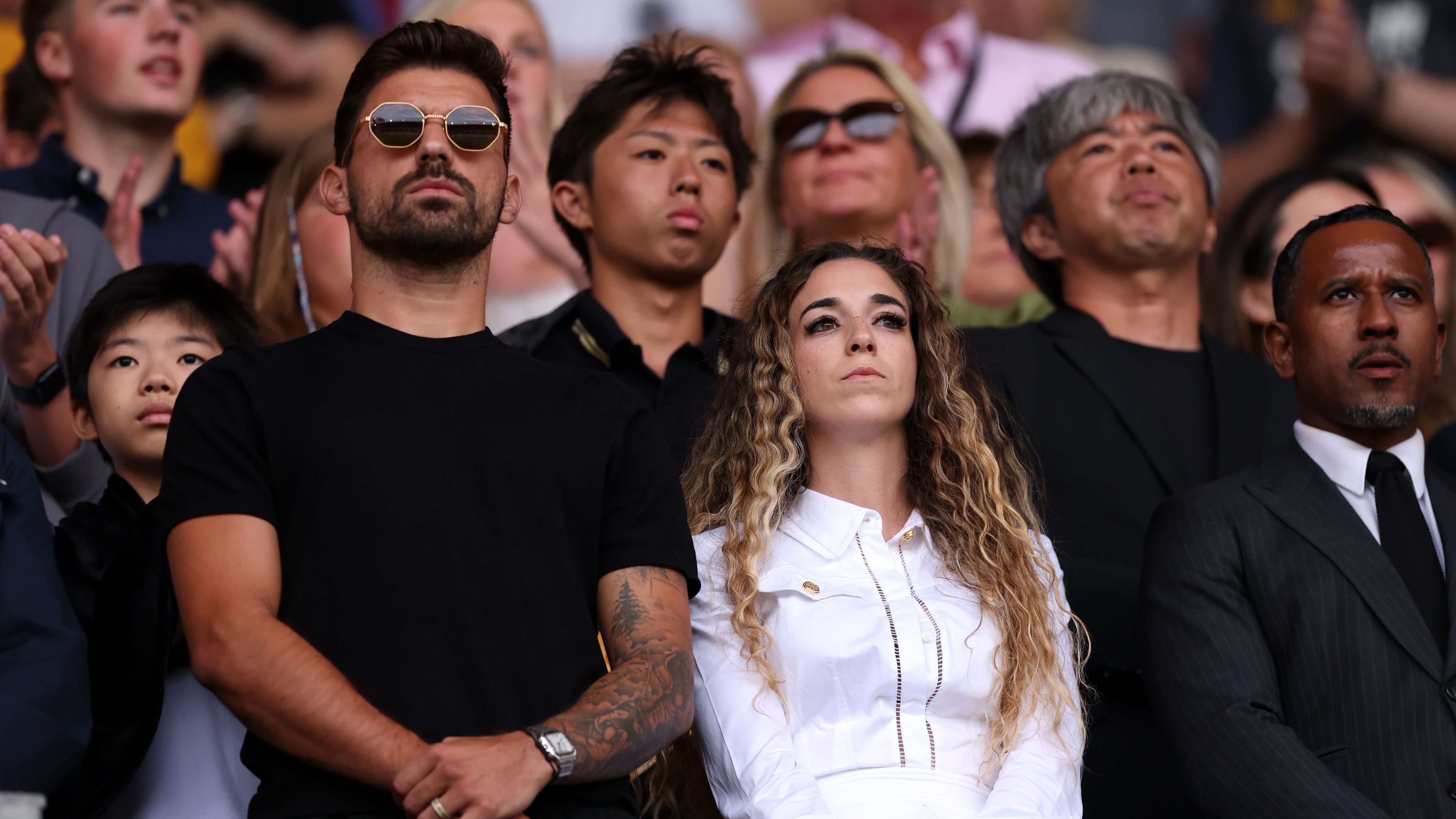 Diogo Jota's wife and parents moved to tears by touching Wolves tribute before Man City clash