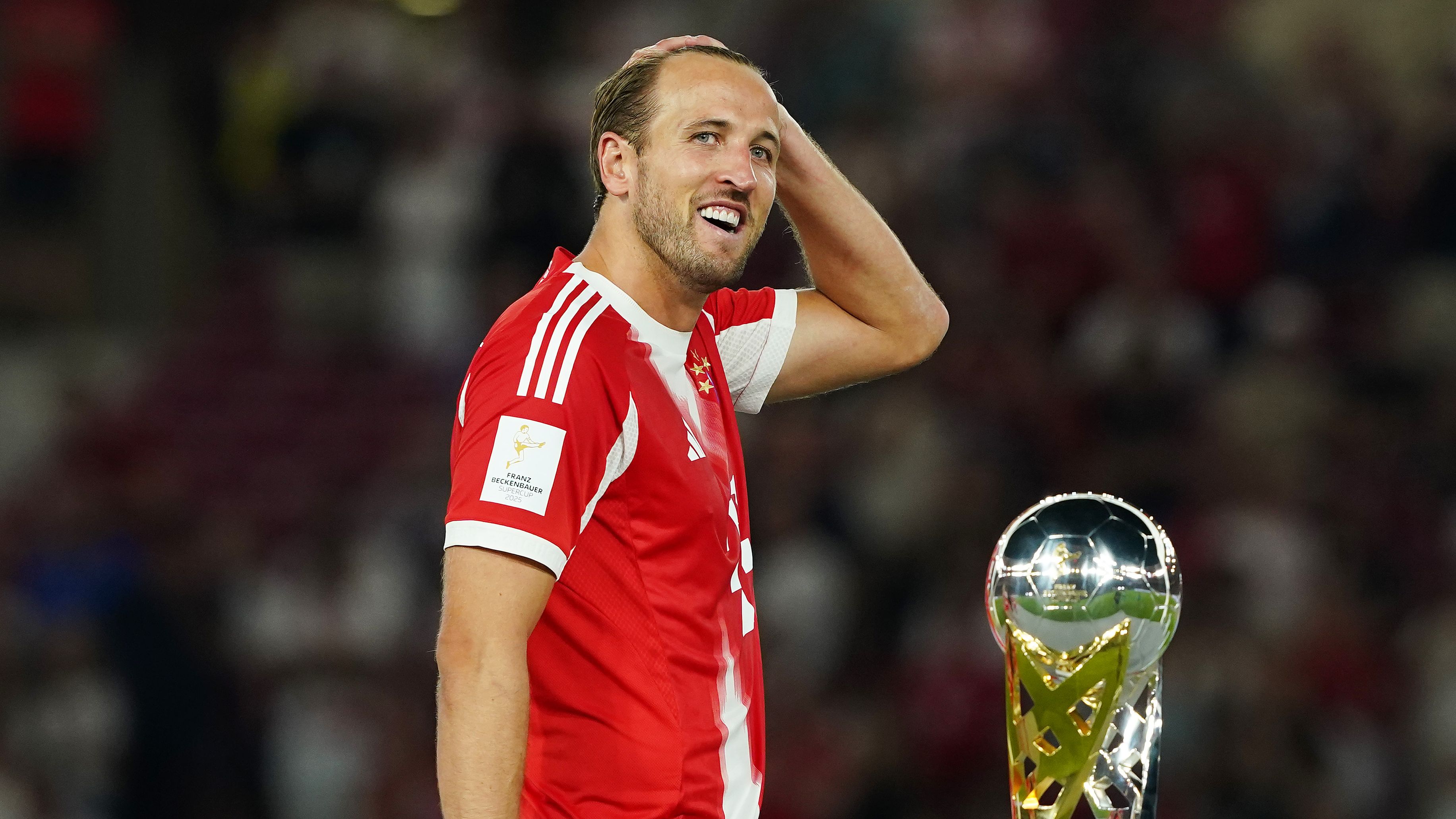 'One of smallest squads I've played in!' - Harry Kane urges Bayern Munich to make more transfers after narrow Super Cup win over Stuttgart
