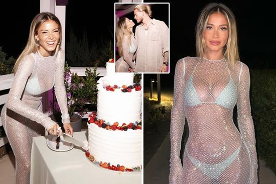 Ex-Premier League ace's wife's 'inappropriate' dress at daughter's birthday party slammed