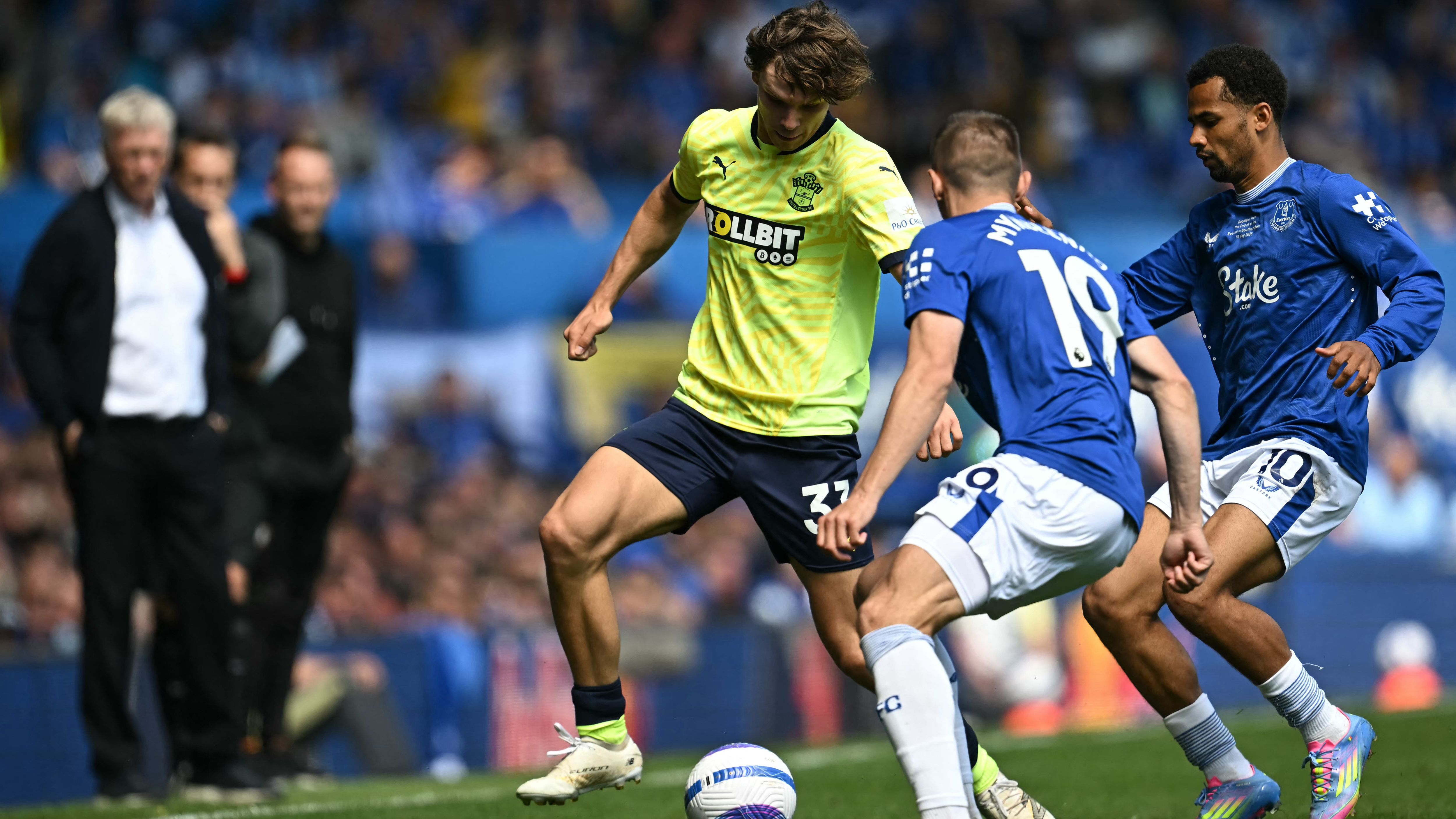 Everton close in on £40m signing of 19-year-old Southampton wonderkid Tyler Dibling as Saints instigate sale after Toffees initially backed off