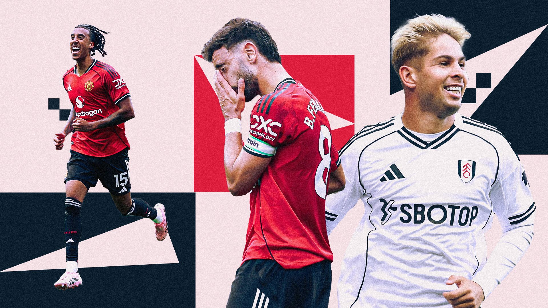 Man Utd player ratings vs Fulham: Bruno Fernandes flops as Red Devils' are made to wait for first Premier League win of the season despite Leny Yoro's impressive display