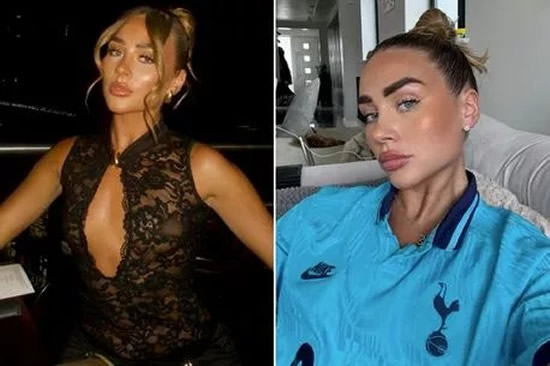 Glam footballer Gabriella Howell 'falls in love' as Tottenham Hotspur stun Man City