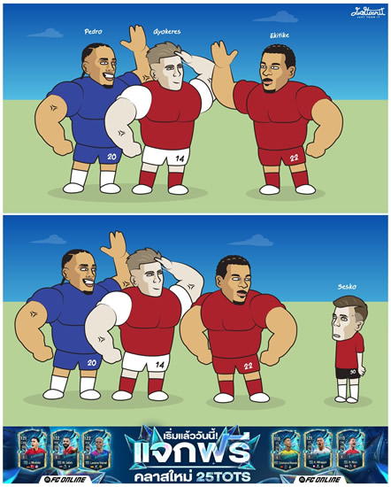 Daily Laugh - New Strikers this week