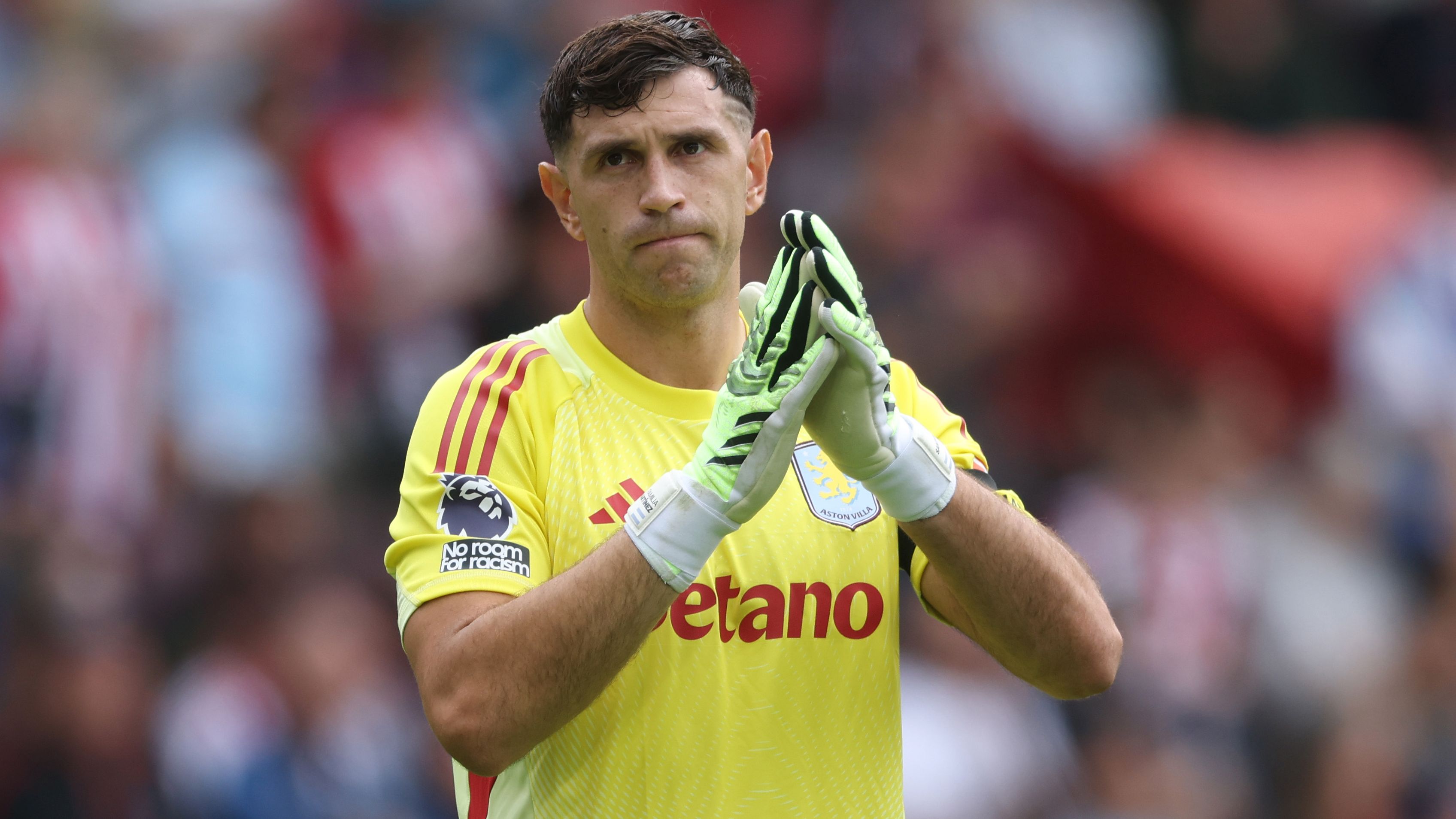 Emi Martinez left out of Aston Villa starting XI amid Manchester United transfer speculation - but Marc Guehi starts for Crystal Palace