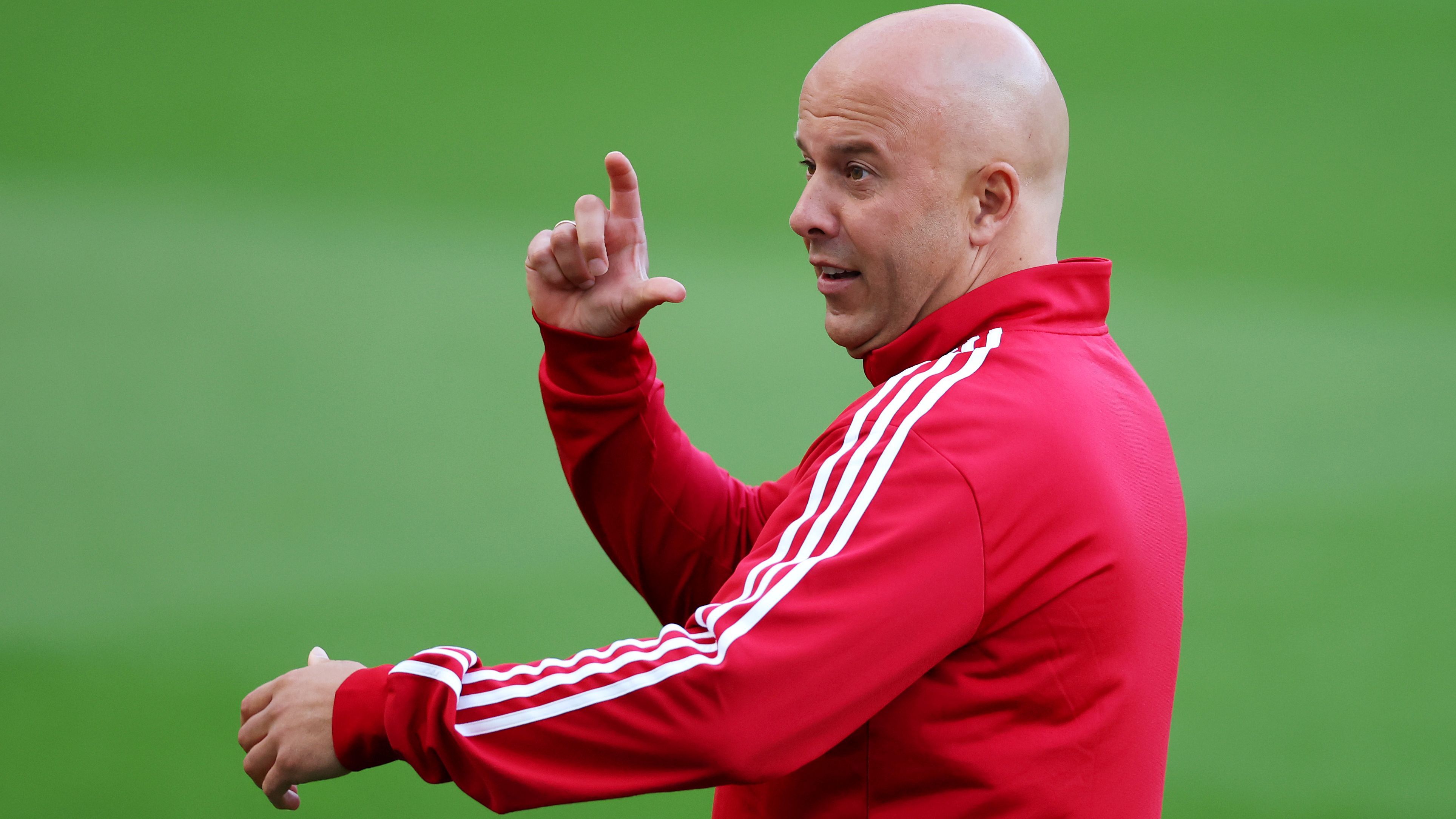 Arne Slot delivers coy update on Liverpool transfer business but admits Reds will 'try to strengthen' ahead of deadline day