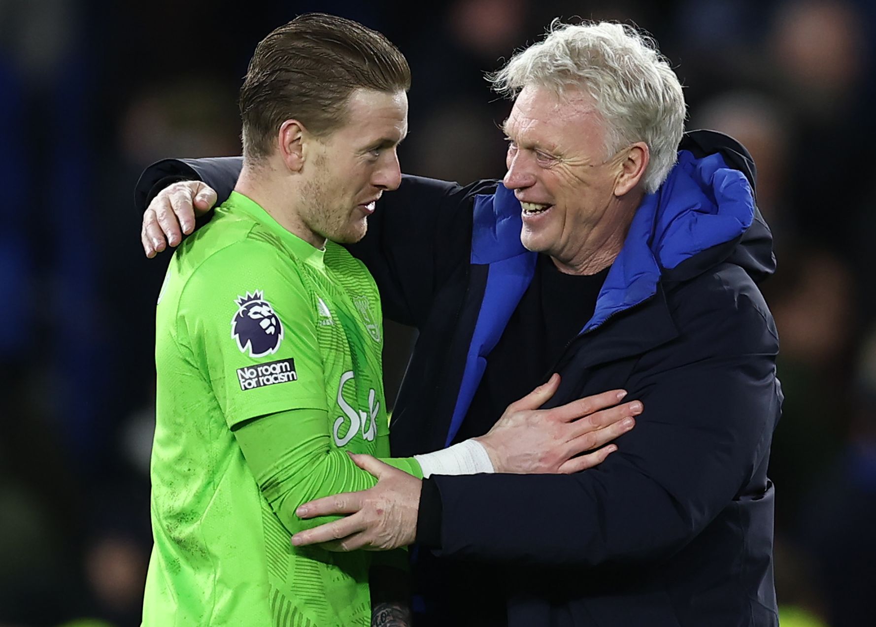 England's No.1 to finish career on Merseyside? Jordan Pickford in talks to extend eight-year stay at Everton with new contract